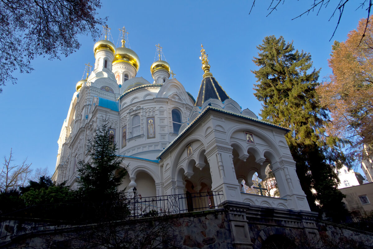 фото автора: православный собор в Карловых Варах