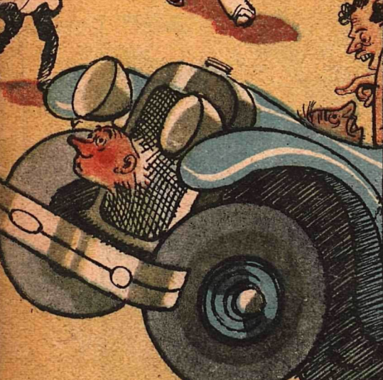 Художник К.Ротов журнал "Крокодил"№17-18 1935