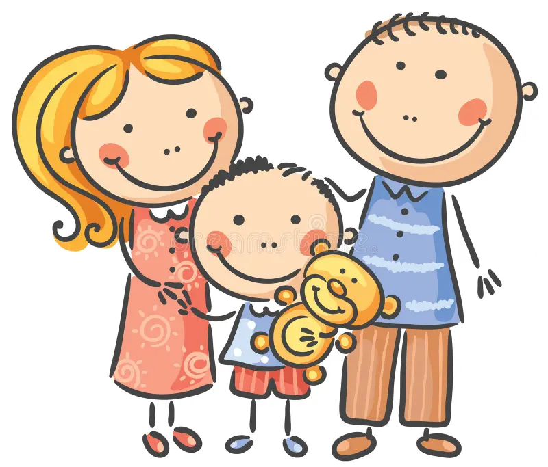 Папа мама и я. Взято из свободного доступа.