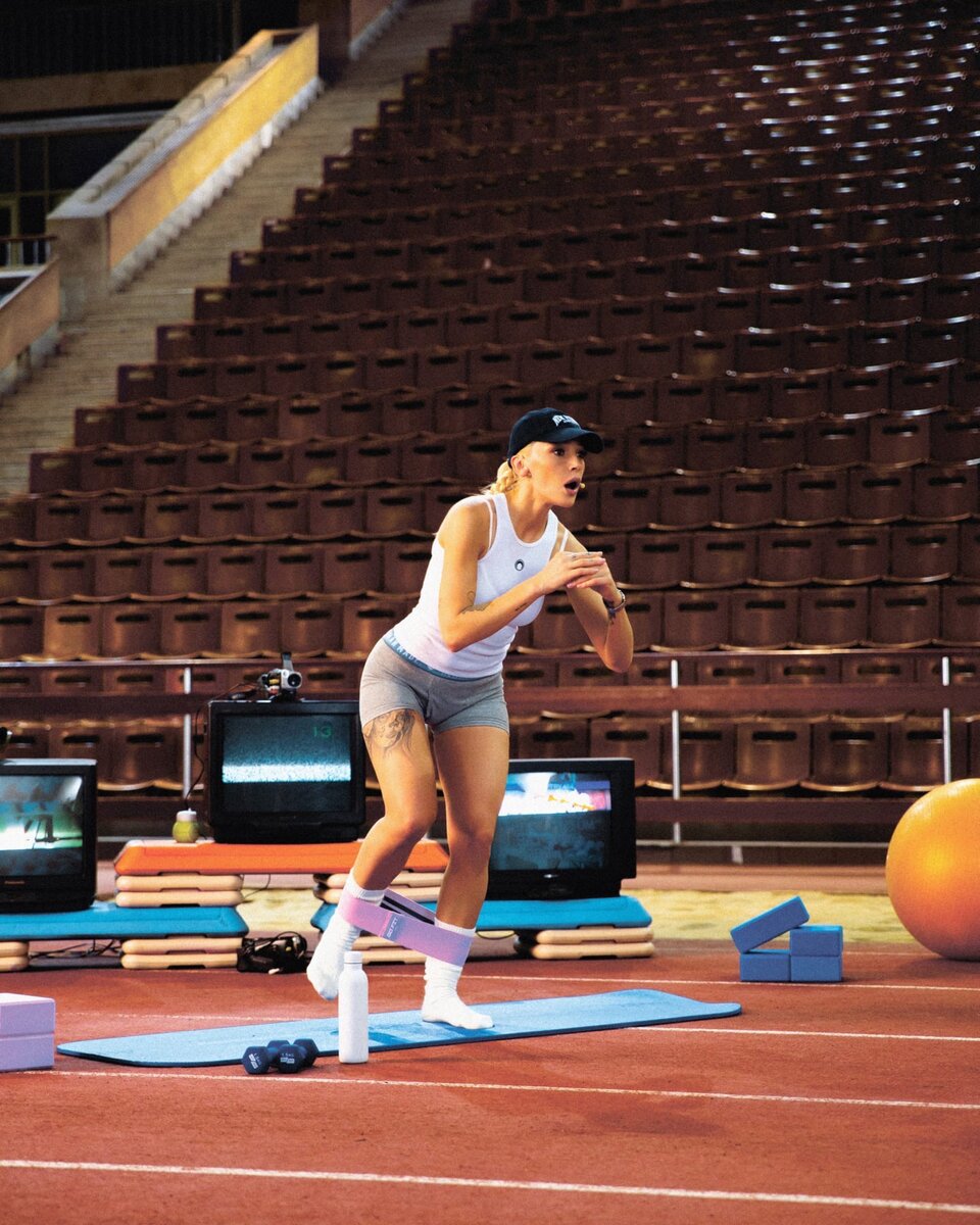 Физические упражнения Ивлеева не забрасывает никогда. Фото из соцсетей