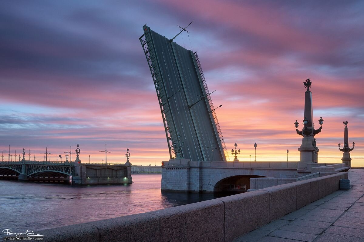 Белые ночи в питере рисунок