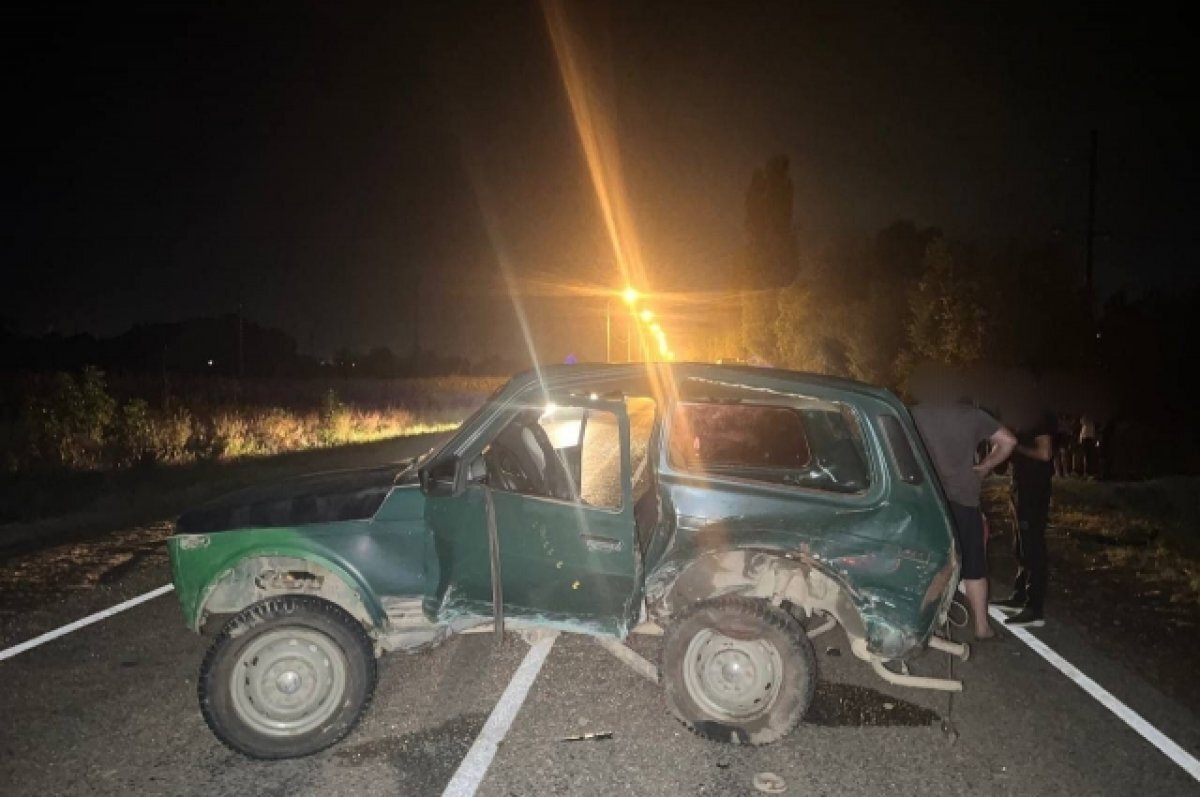    На Кубани в ДТП с двумя авто травмы получили два водителя и пассажир