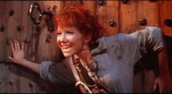 Эра Зиганшина в роли Маленькой разбойницы ("Снежная королева", 1966)