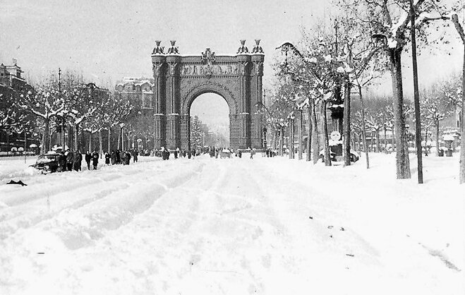 1968 год - снег продержался пару дней