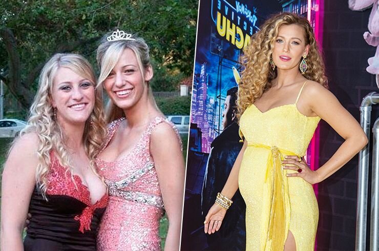 Блейк Лайвли: на выпускном и сейчас