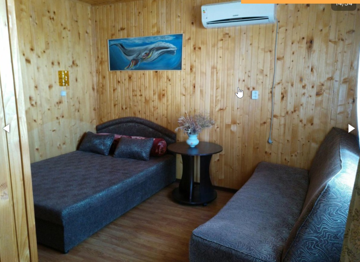 номер обитый вагонкой - такого в Европе не встретишь!