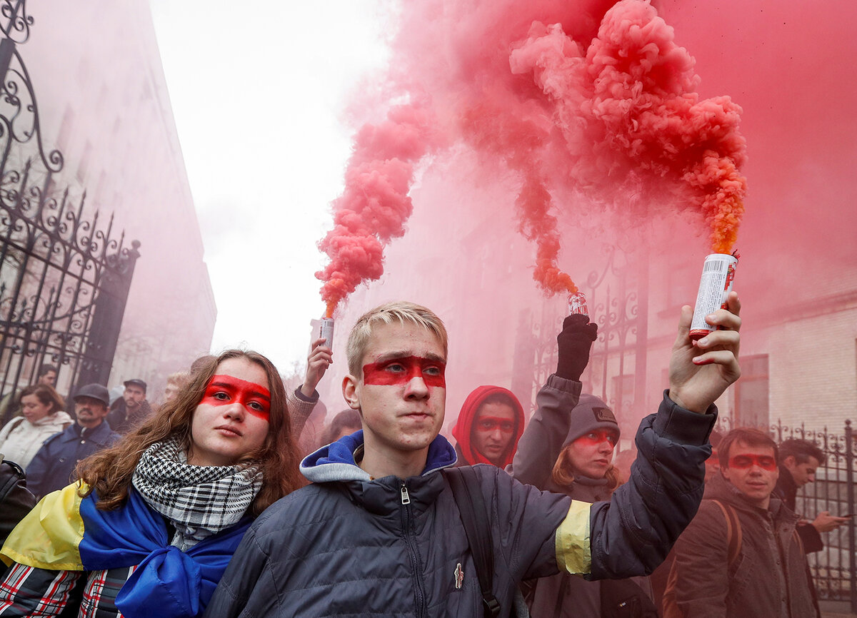 Митинг в Украине