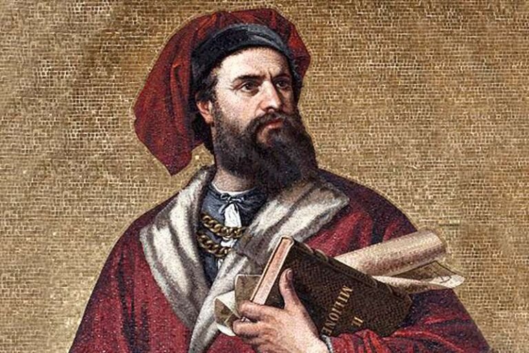 Марко Поло на гравюре