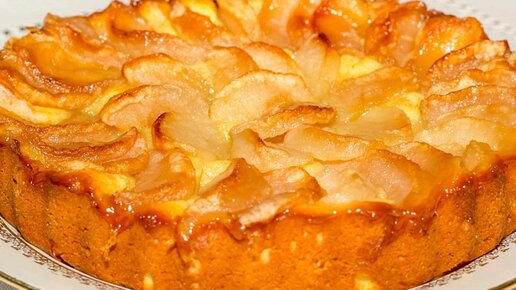 Варшавский яблочный пирог с творогом пошаговый рецепт