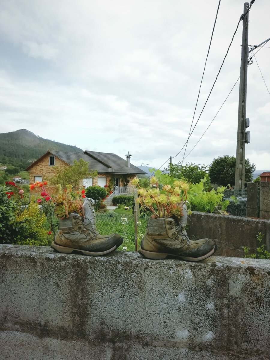 Эти трекинговые ботинки есть, пожалуй, во всех фотоотчётах! Но и я не удержалась, очень уж они милые!