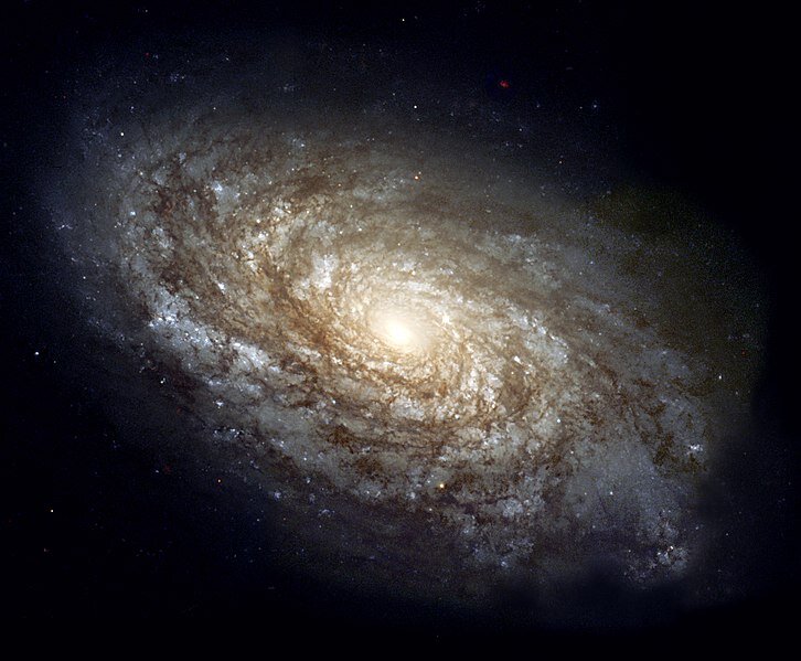 Спиральная галактика. The Hubble Heritage Team (AURA/STScI/NASA) NASA Headquarters - Greatest Images of NASA (NASA-HQ-GRIN) 