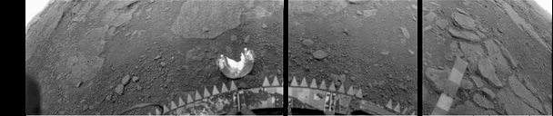 Анимация, составленная из фотографий, сделанных аппаратом «Венера-13».