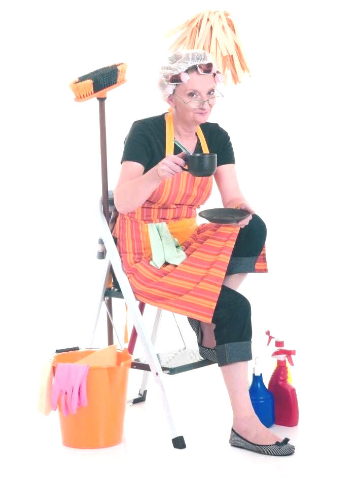 Вы не думайте, что я с тряпкой, потому что на большее не гожусь. По секрету у меня есть вышка