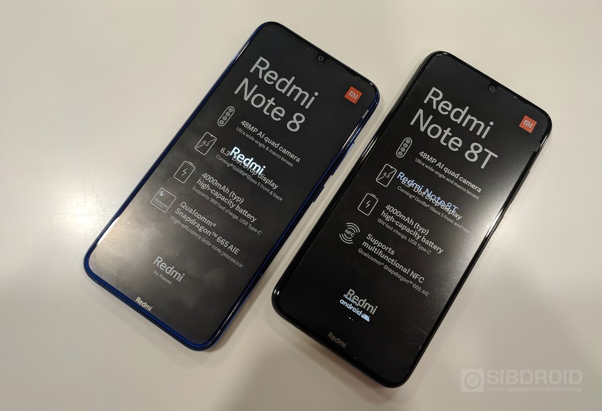 Redmi note 8t карта памяти максимальный объем