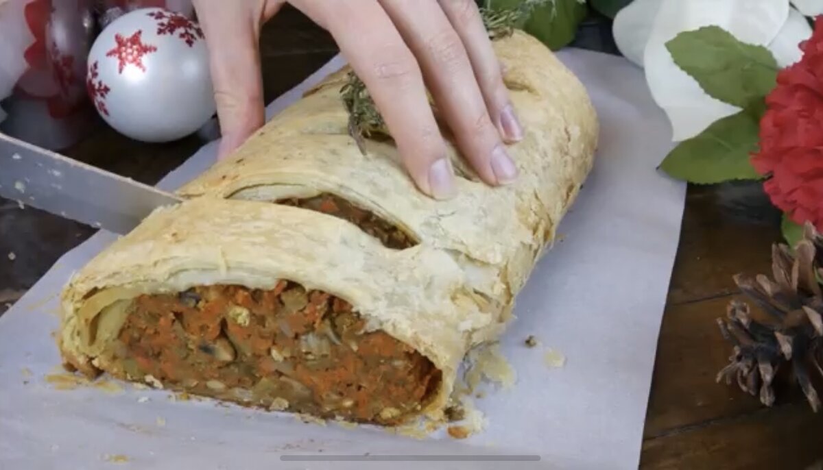 Чечевичный рулет