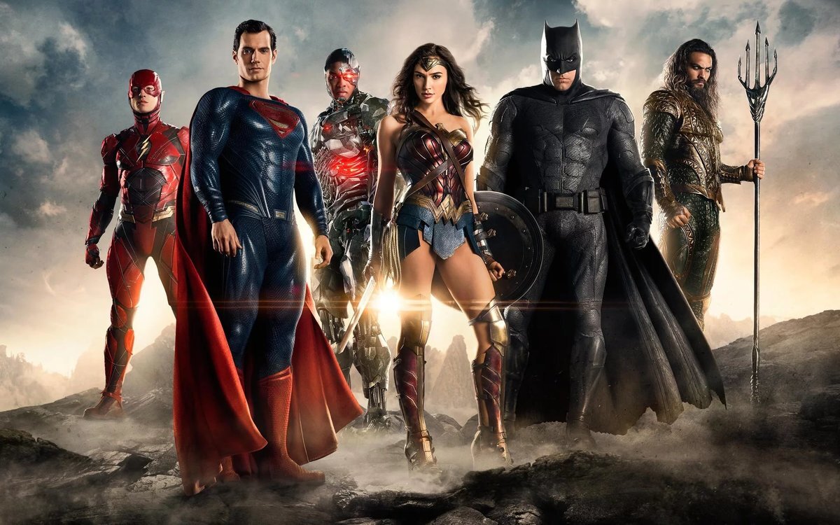 Justice League : постер, который парадирует сериал 