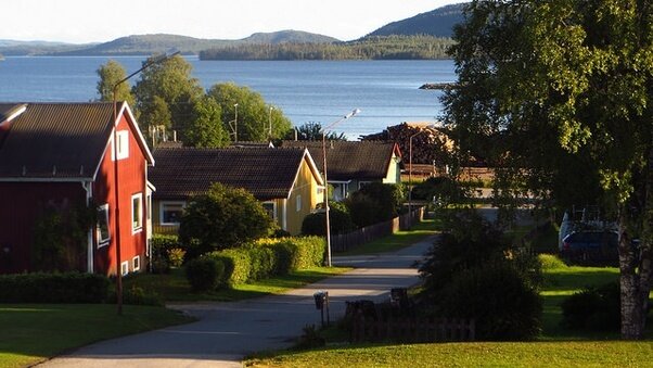 Деревня в Швеции
