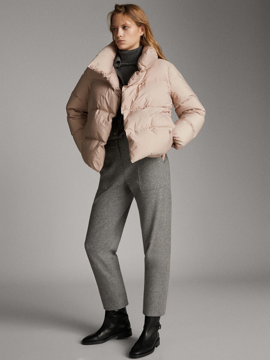 Стёганый пуховик Massimo Dutti. Цена: 10 990 рублей. Фото: Massimo Dutti