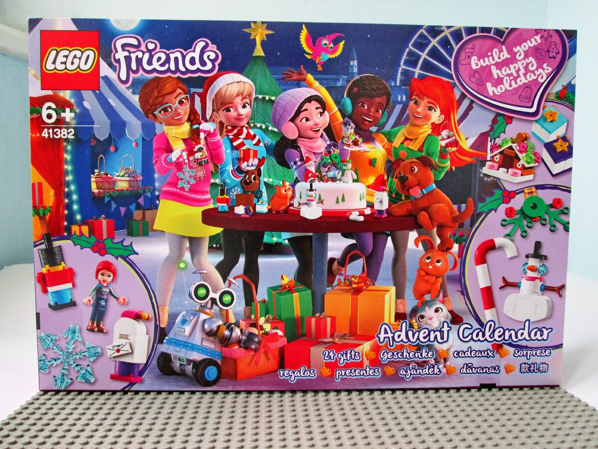 Знакомимся со всеми рождественскими подарками календаря Lego для девочек серии "Подружки". В чем отличие от 2018 года?-1-2