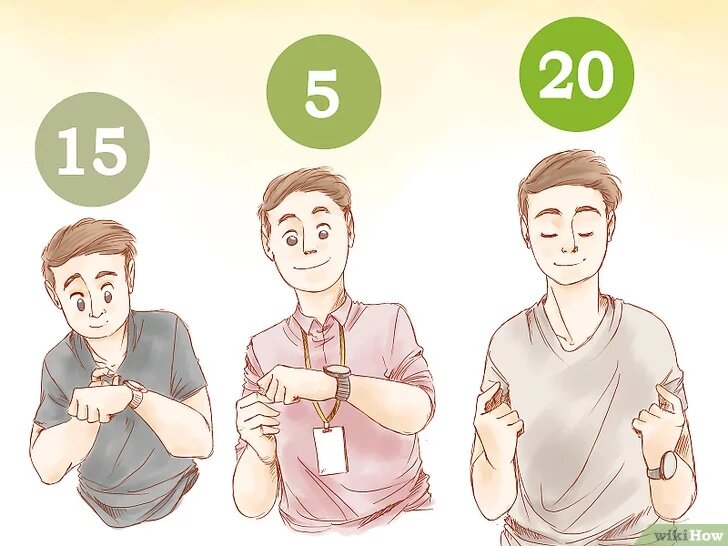  как долго вы будете медитировать. Перед началом вам следует решить, сколько времени вы сможете уделить медитации. Многие практики советуют уделять этому занятию 20 минут дважды в день, но новички могут начинать с занятий длительностью в 5 минут один раз в день.[6]