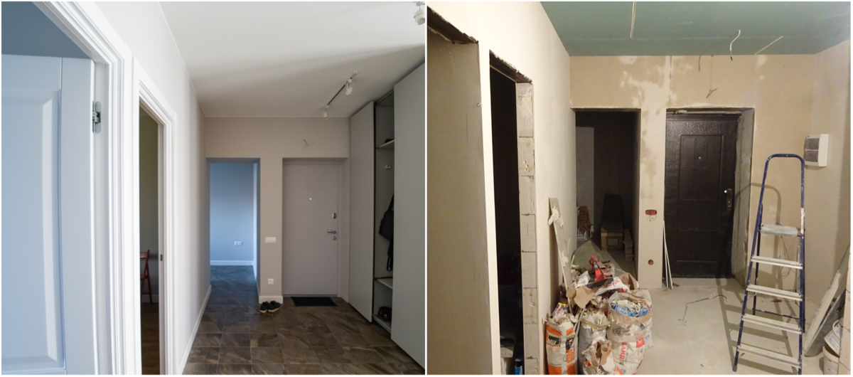 Как я сделал из однушки трешку: квартира до и после
