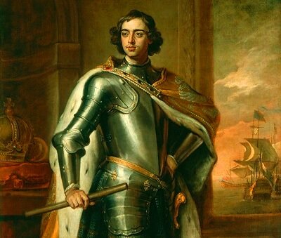Государь, Царь и Великий князь Всея Руси Пётр I Алексеевич в возрасте 26 лет