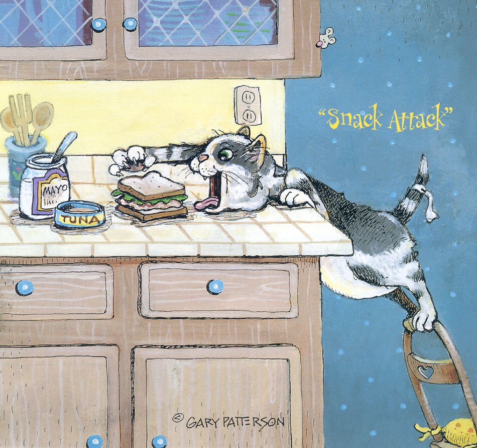 "Пожрать" - не единственное доступное в изоляции развлечении. Автор - Гэри Паттерсон