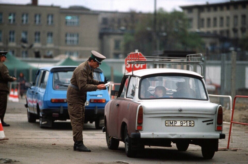 трабант полиция гдр