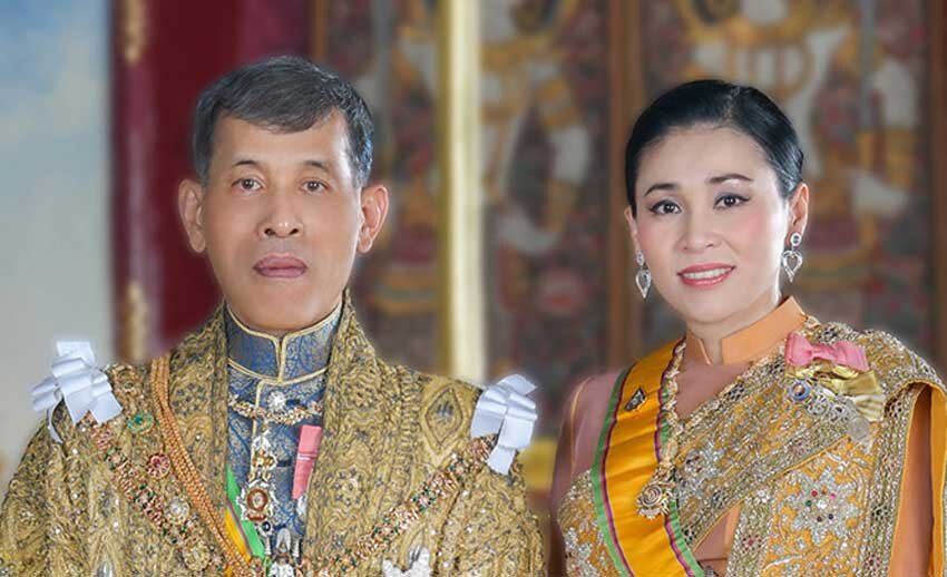 королевская чета, официальный снимок