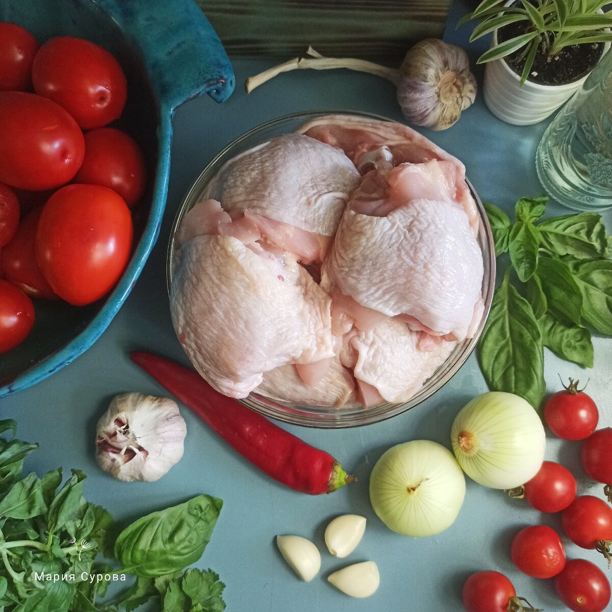 Обычно я покупаю курицу целиком, но в этот раз цена на бедрышки была очень хорошая.