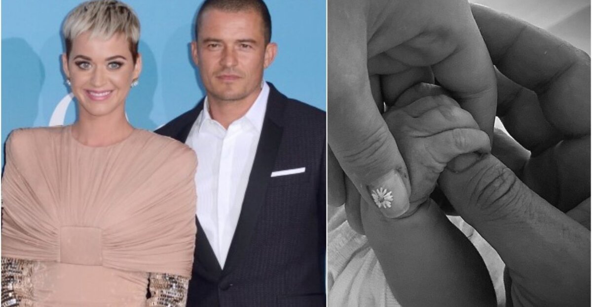 Кэти Перри, Орландо Блум и первое фото новорожденной Дейзи Дав.