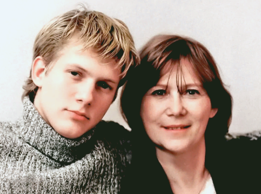 Борис с мамой