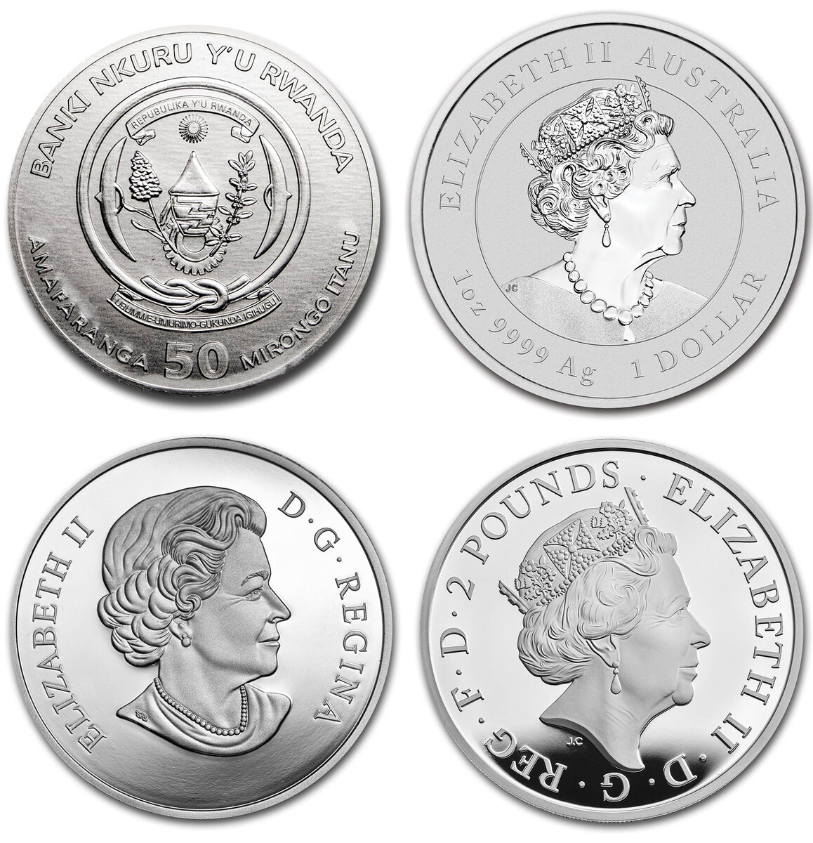 Серебряные монеты 2021.