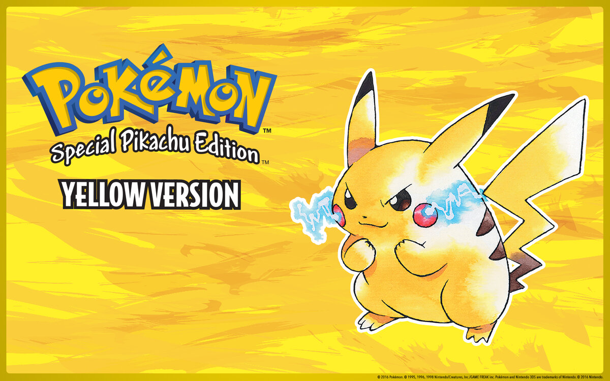 Игра Pokemon Yellow (Special Pikachu Edition) (1998 год) | Vcomicse | Дзен