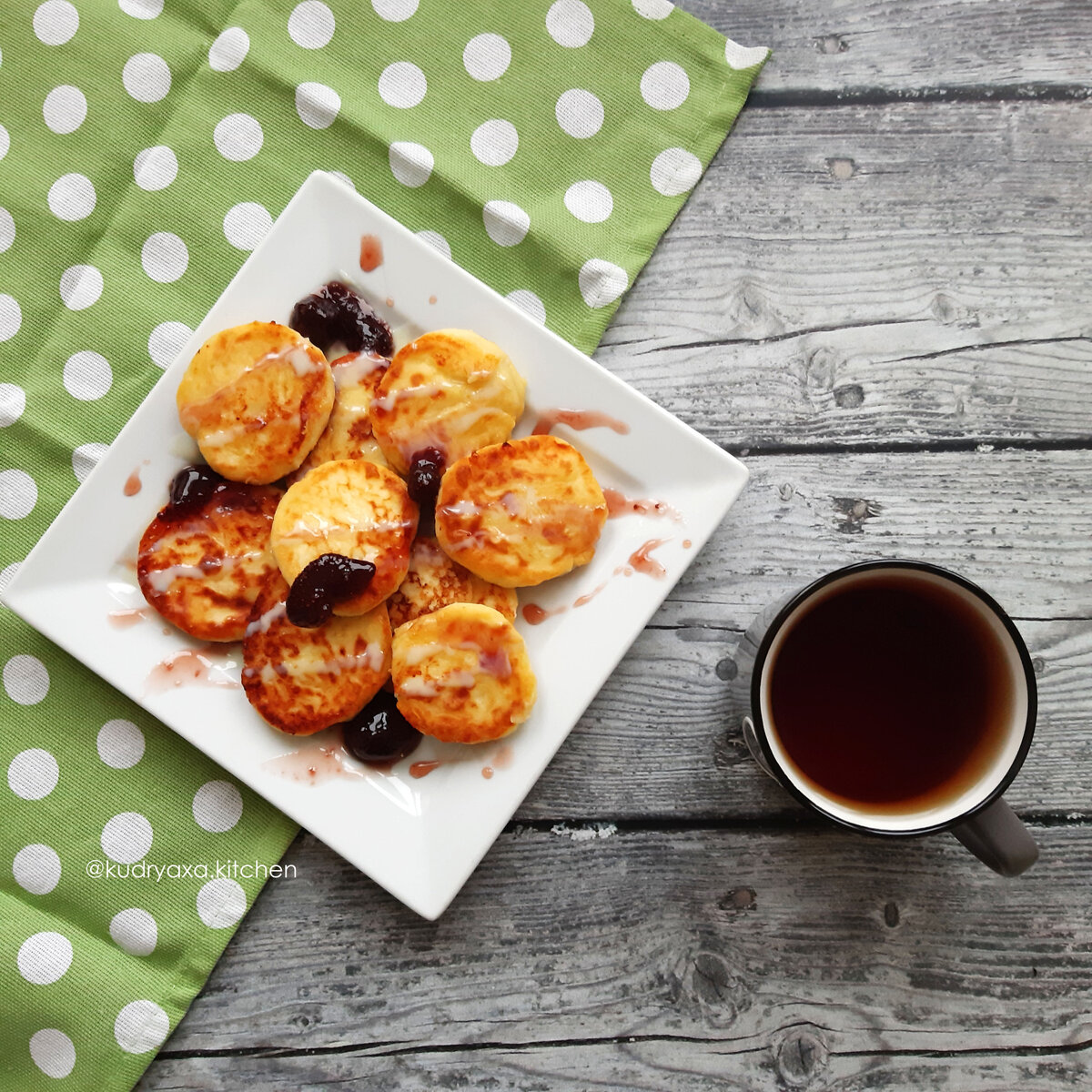 Рецепт сырников