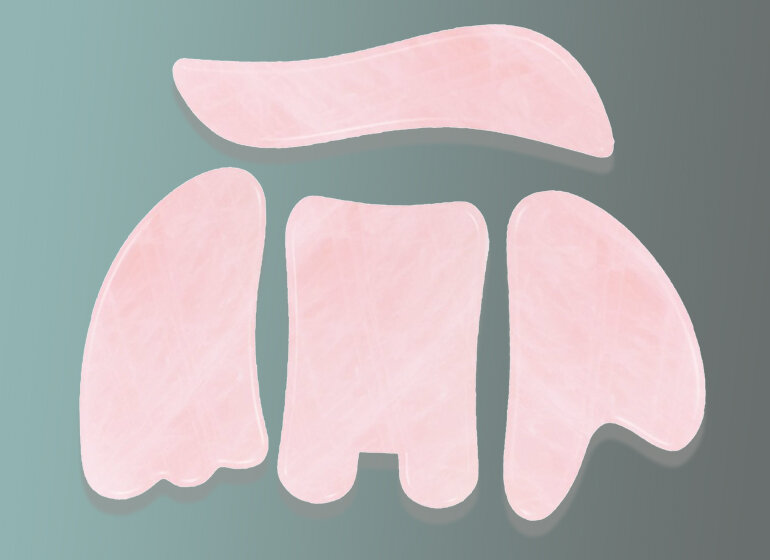 разновидности скребка гуаша 