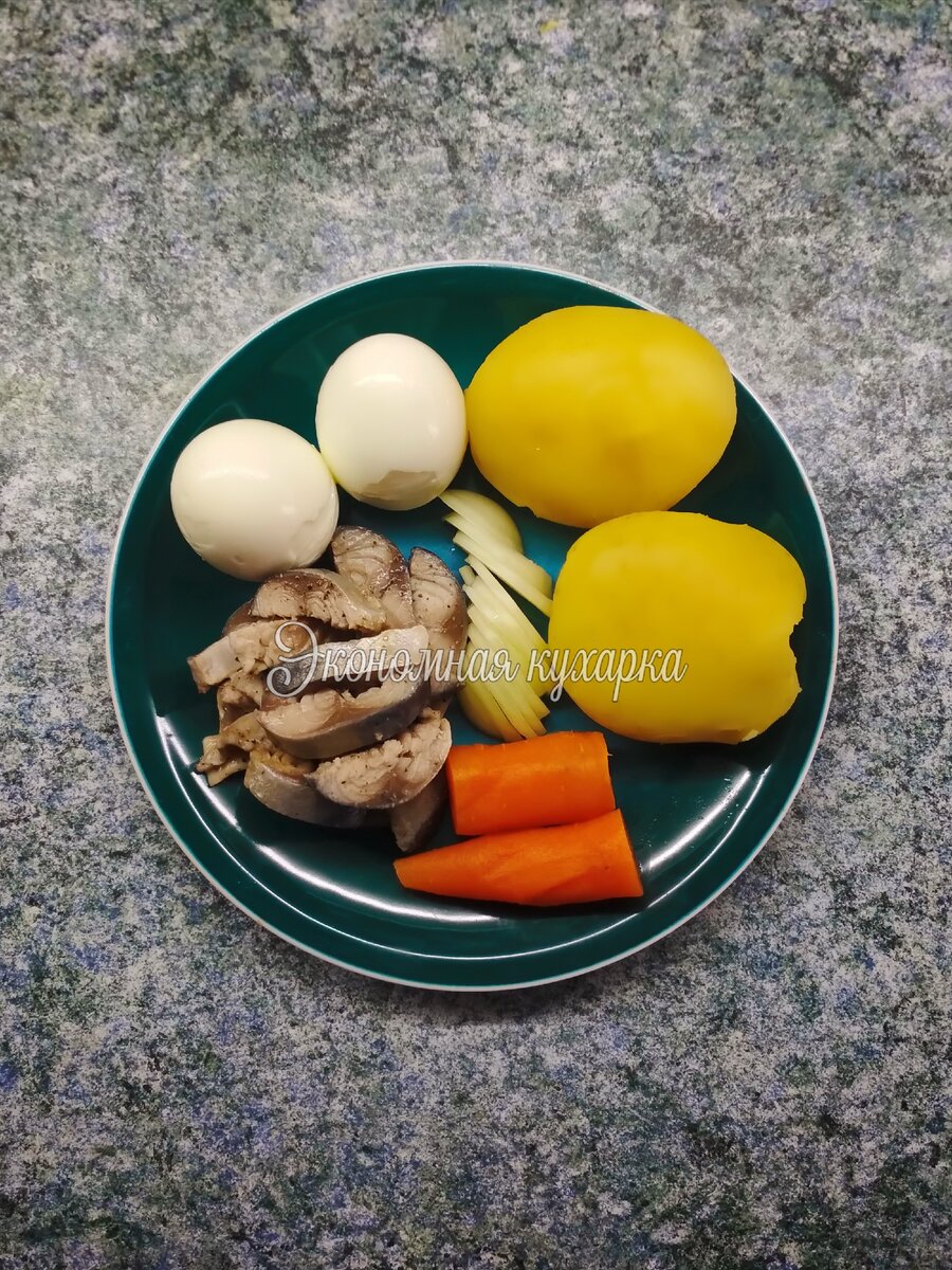 Подготовка ингредиентов 