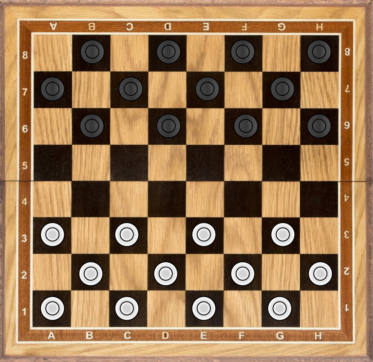 начальная расстановка.