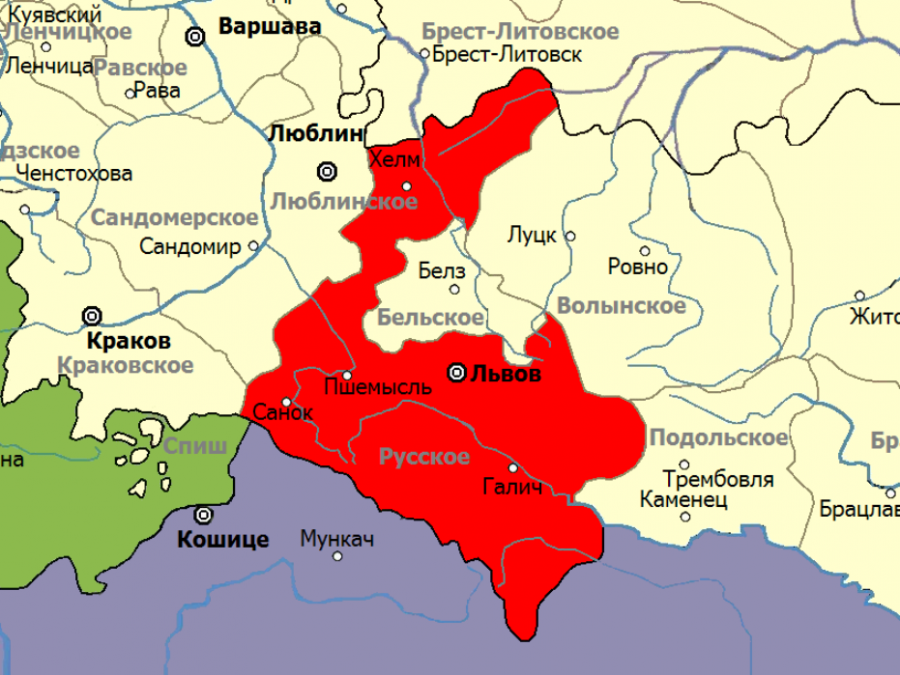 Красная русь. Червонная Русь на карте. Русское воеводство на карте речи Посполитой. Речь Посполитая и Русь на карте. Красная Русь на карте.