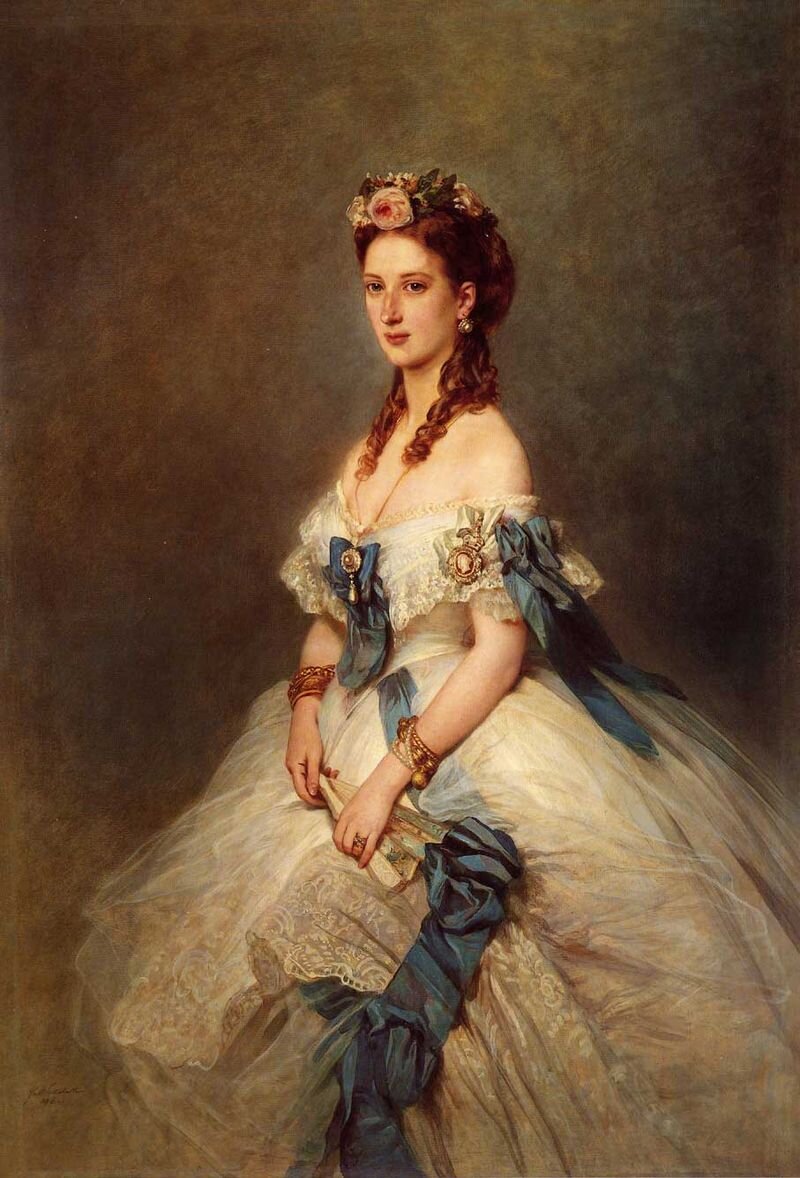 Императрица Элизабет 1864. Представим, что это наша героиня.