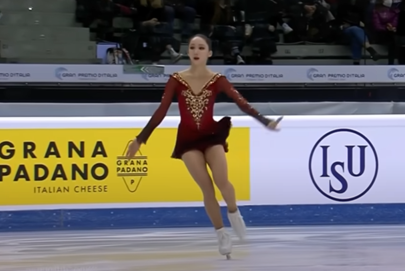 Елим Ким в произвольной программе. Скриншот с трансляции