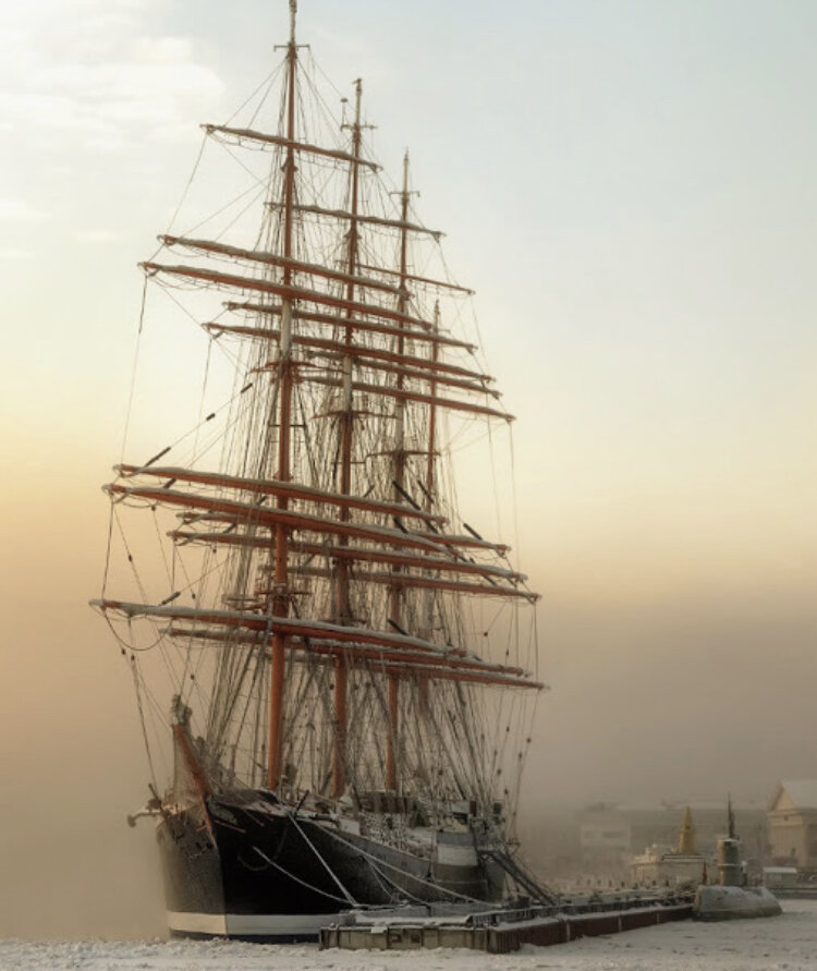 «Седов» в Санкт Петербурге