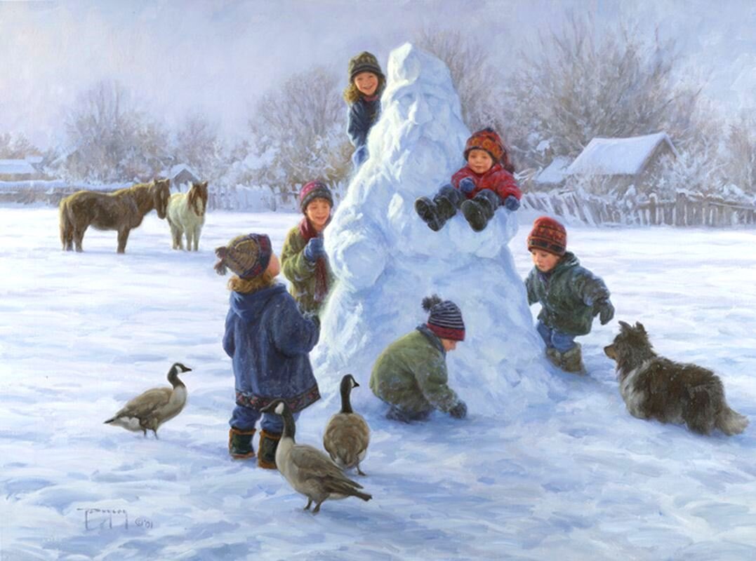 Роберт Дункан — «Зимние забавы», 2001 год