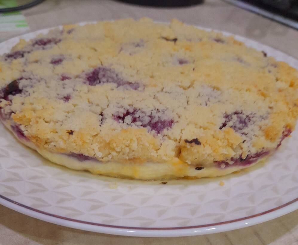 Крамбл с творогом