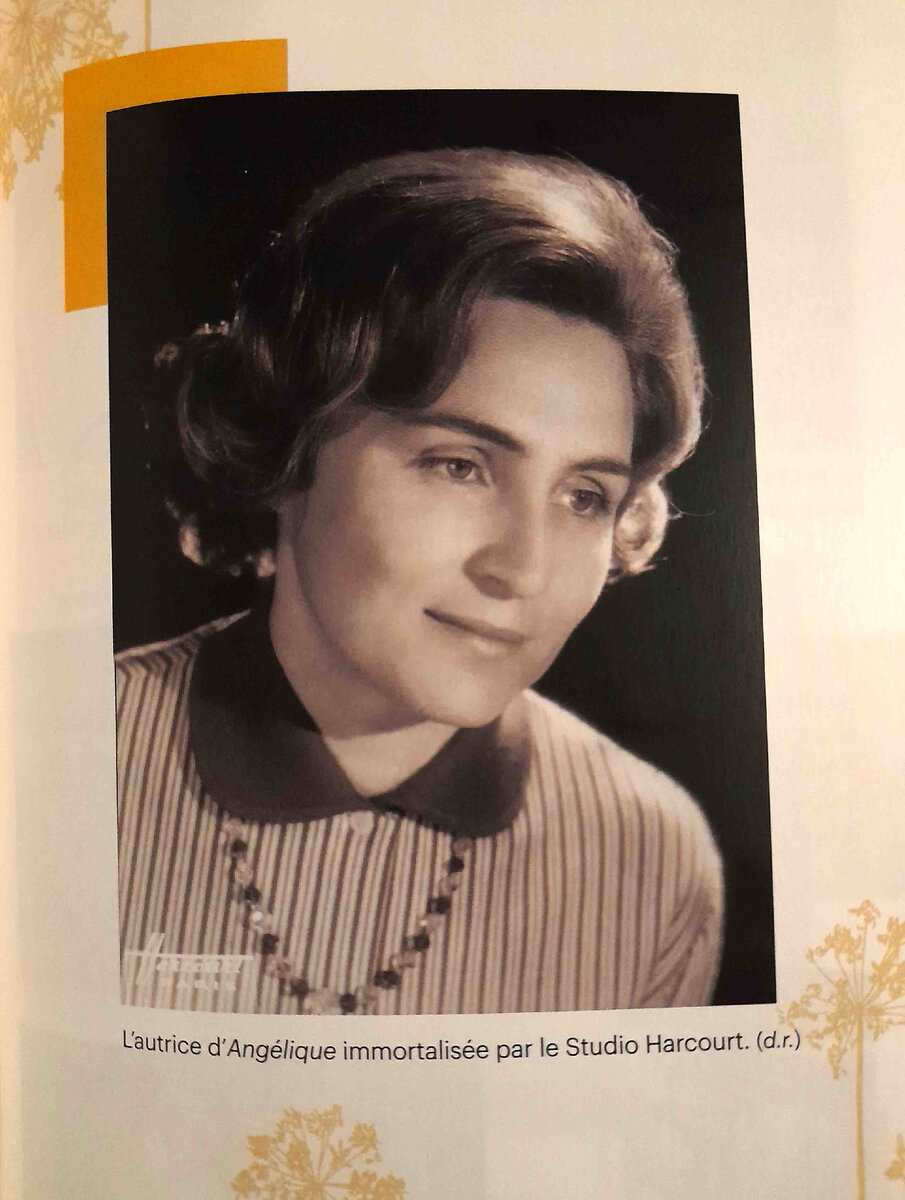 Прекрасная Анн Голон . Это одно из редких фото , опубликованное в приложении издания романа об Анжелике в честь столетия писательницы. Посмотрите, какие глаза!..