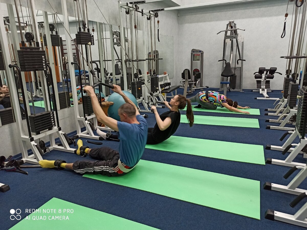 Занятия в центре кинезитерапии