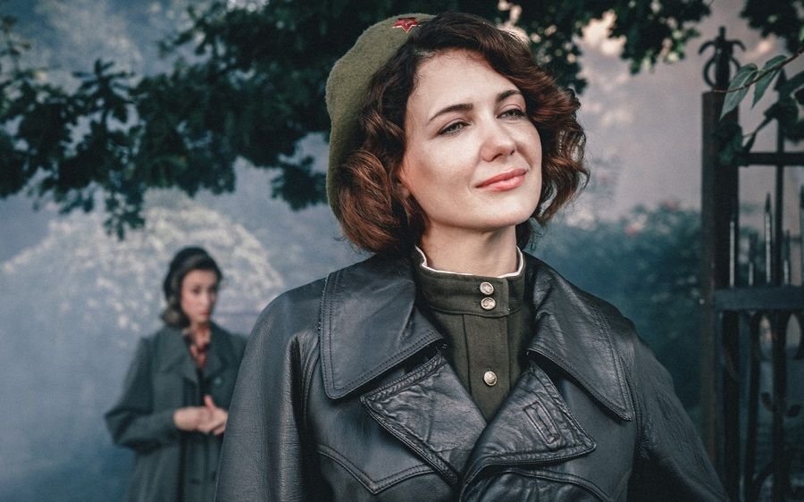 Кадр из сериала «По законам военного времени», Екатерина Климова в роли Светланы Елагиной