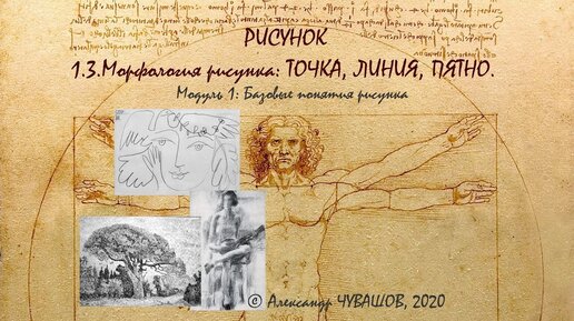 1.3. Морфология рисунка: точка, линия, пятно