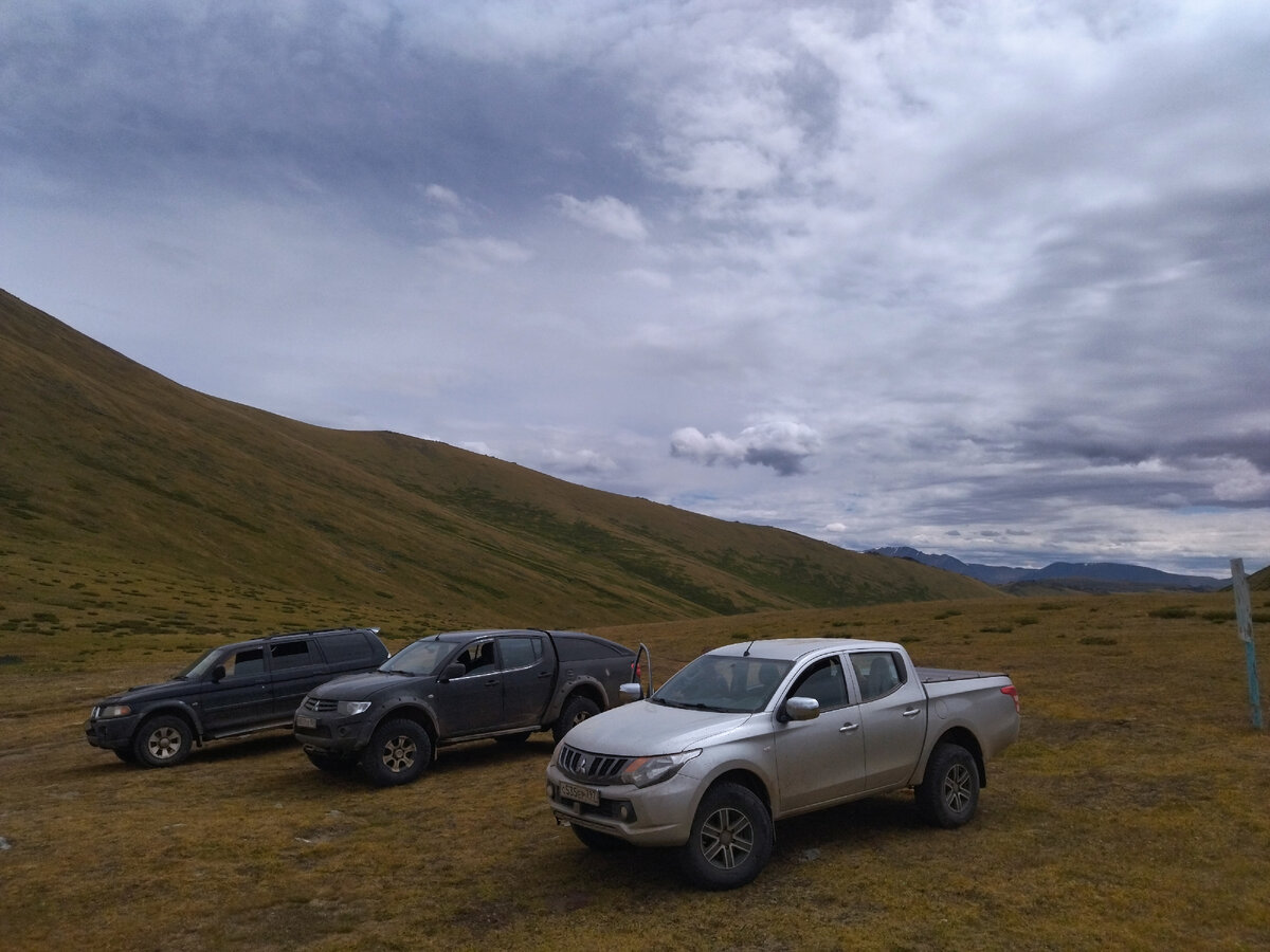 На перевале Бугузунский.