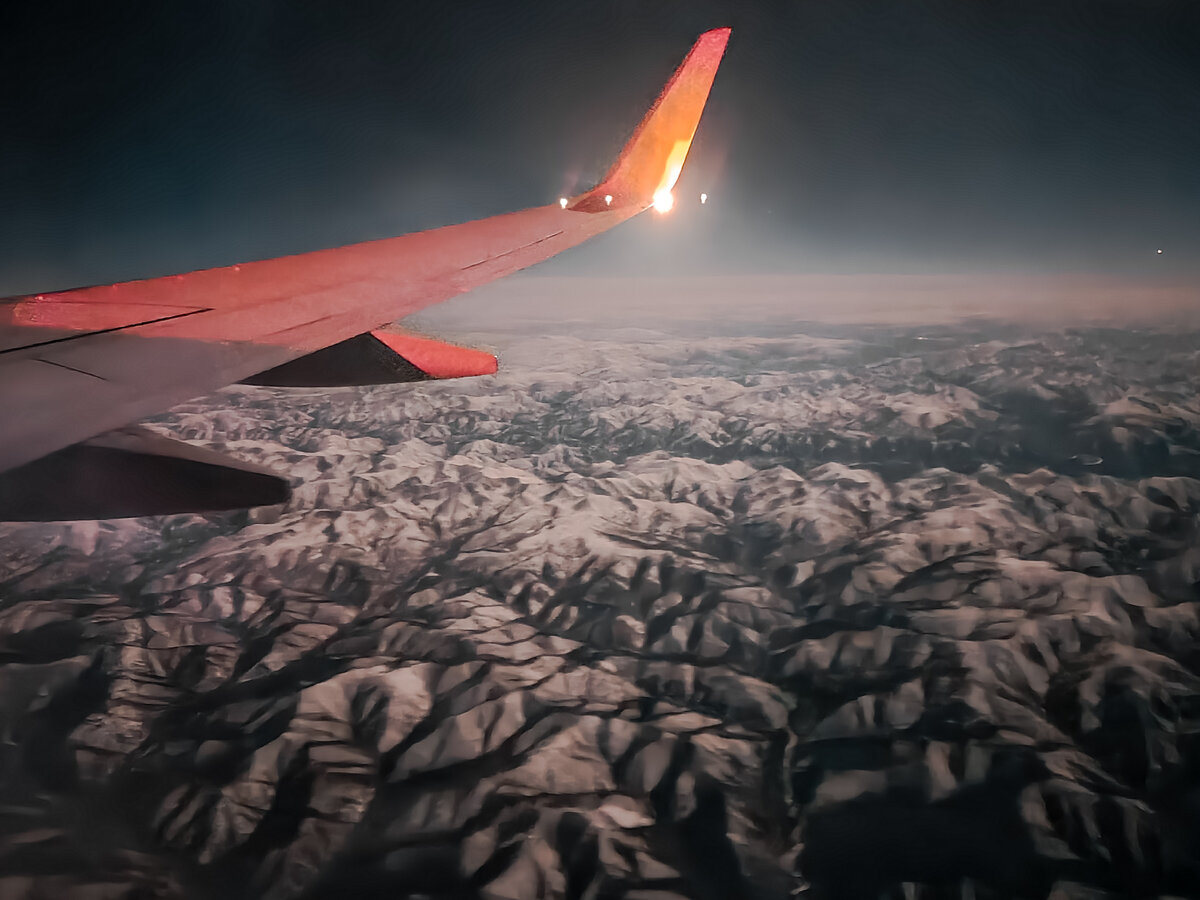 Где-то над Саянами